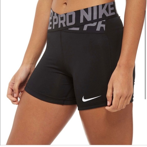 Nike | Shorts | Nike Pro Crossover Waistband Shorts Size Small | Poshmark